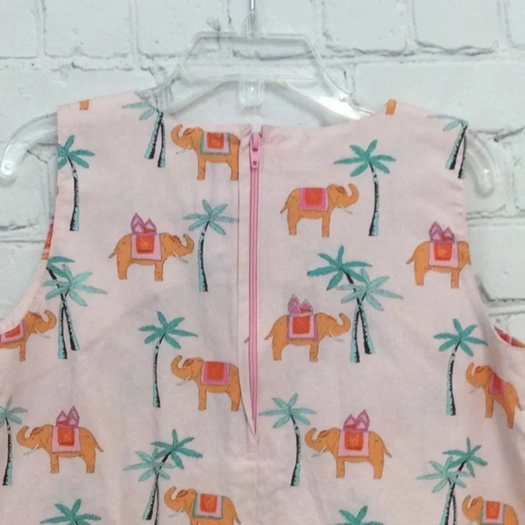 Like New Jim Thompson 4-5T Elephant Print Dress - Picture 6 of 6